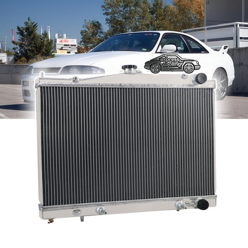 Row aluminum radiator fits - 3,