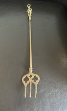 vintage brass fireplace