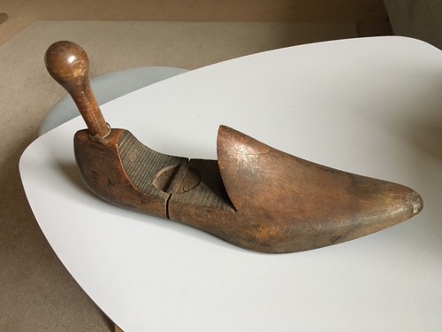 Vintage antique wooden cobbler