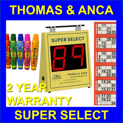 Bingo machine super select - machine,