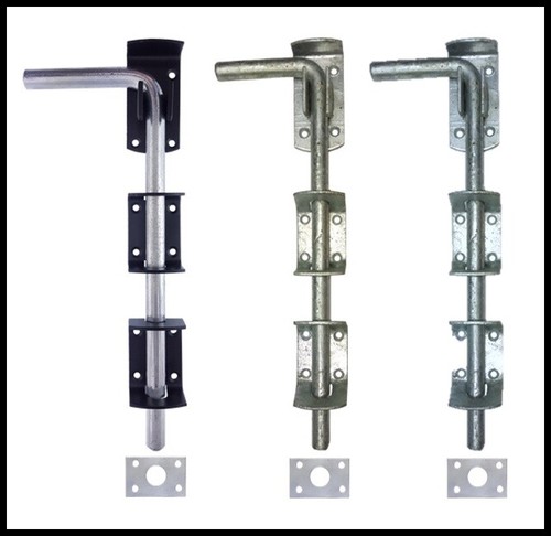 Garage door drop - drop, bolt