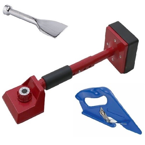 Piece carpet fitting tool - carpet,