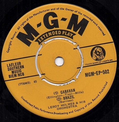 Leroy holmes orchestra - holmes,