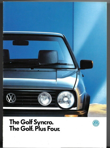 Volkswagen golf syncro - golf, 1.8