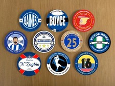 WIGAN ATHLETIC LEGENDS COASTERS 10 PACK OR INDIVIDUAL