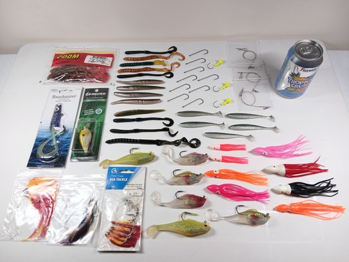 Job lot fishing lures soft