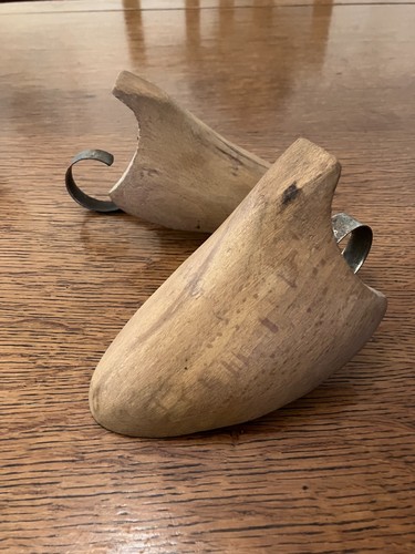 Vintage wooden shoe lasts - wooden,
