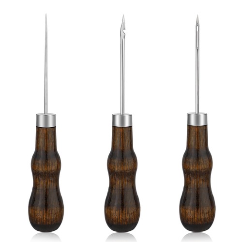 Pcs sewing awl leather - 3, awl,