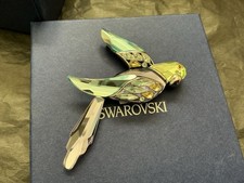 Vintage Swarovski Brooch From The Birds of Paradise Collection Silver 925