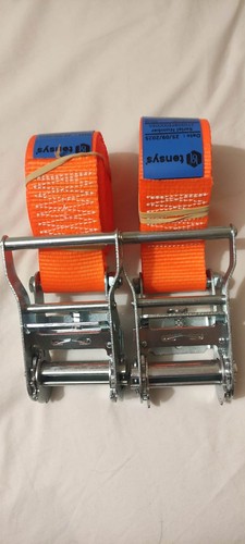 2pcs tensys ratchet straps - x,