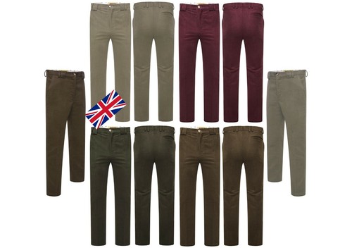 Men moleskin trousers 100 - moleskin,