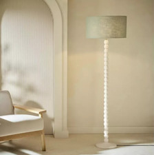 Bobbin Mango Wood Floor Lamp