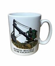 BN Ruston-Bucyrus10-RB Excavator Stoneware Mug,  1/2 pint mug, construction mug