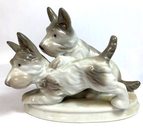 Scottish terriers pair - scottish,