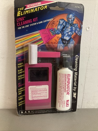 Atari lynx eliminator cleaning - eliminator,
