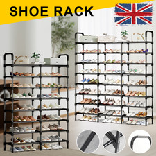 Up to 48 Pairs Shoe Rack Shelf Heavy Duty Sturdy Storage Organiser  Multi-Layer 