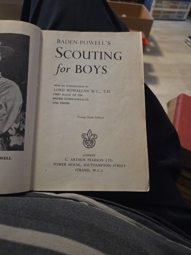 Scouting for boys lord - scouting,