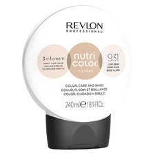 Revlon Nutri Color Filters 931 Light Beige 3 In 1 Hair Colour 240ml
