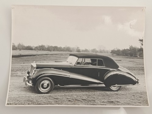 1952 vintage photo bentley - bentley, mk