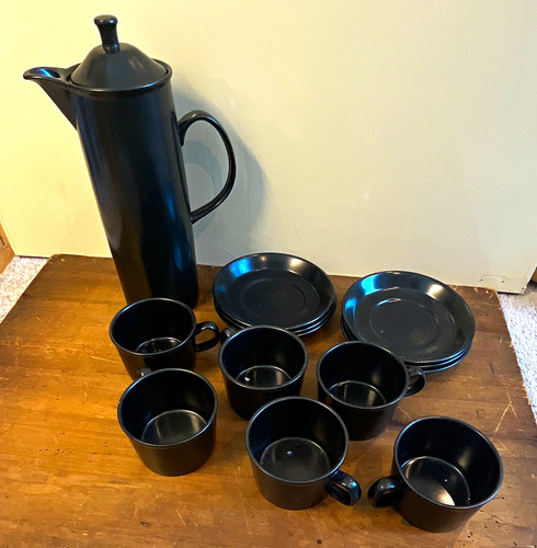 Wedgwood black basalt coffee - basalt,