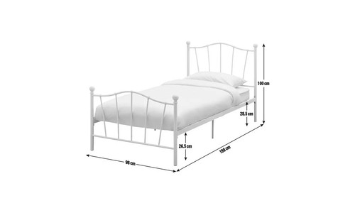 Argos home fleur - fleur, bed