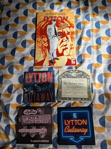 Lytton cutaway comics trade - lytton,