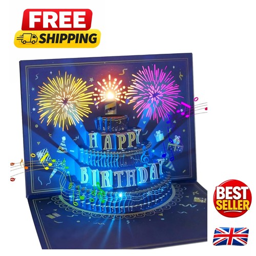 Musical pop birthday - 3d,