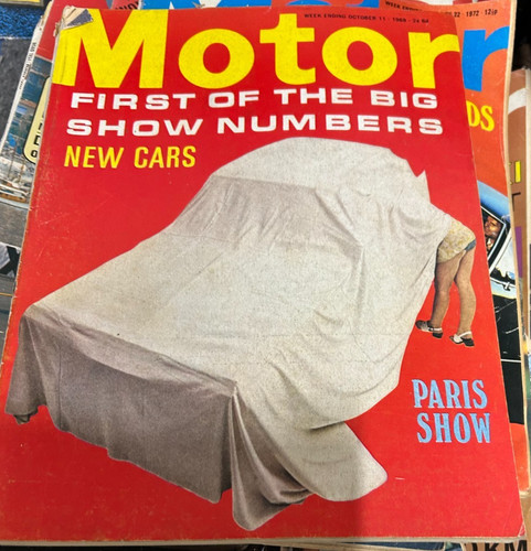 Motor magazine 11th - , october