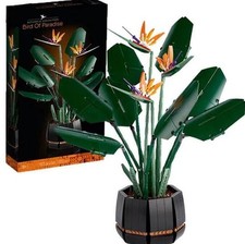 New 10289 Bird Of Paradise Bouquet Building Potted Birthday Gift