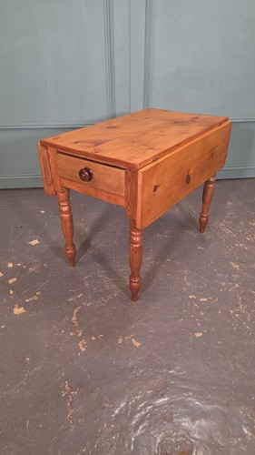 Antique pine drop leaf - drop, kitchen