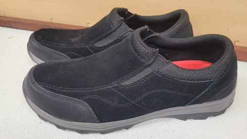Wrangler slip black suede - slip-on,