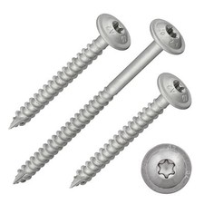 Plate head screws with TX drive | stainless steel A2 | ETA approval | size selectable
