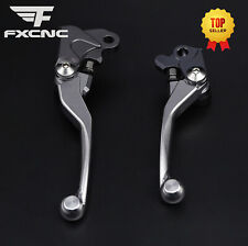 Silver 3D Pivot Clutch Brake Levers For Kawasaki KX450 Kx450F KXF450 2019-2020