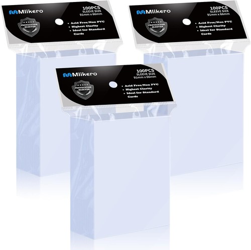 Clear card sleeves standard - sleeves,,