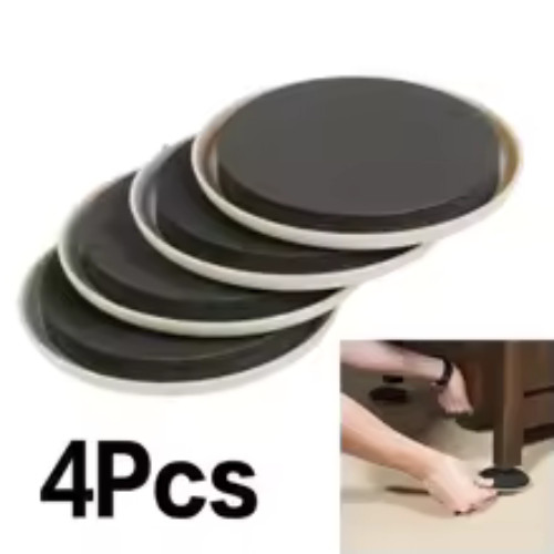 4pcs carpet sliders chair - 4pcs,