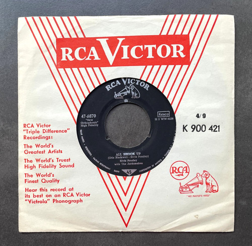 Elvis presley all shook - elvis,