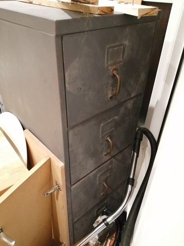 Antique filing cabinet - antique,