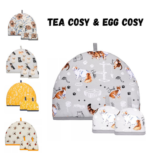Tea cosy and egg - cosy, 100%