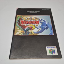 Pokemon Stadium 2 for Nintendo 64 N64 *Instruction Manual / Booklet In VGC*
