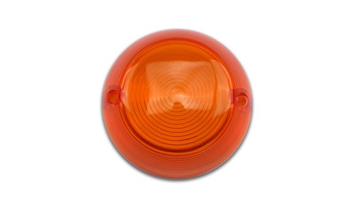 Indicator lens front amber - lens,