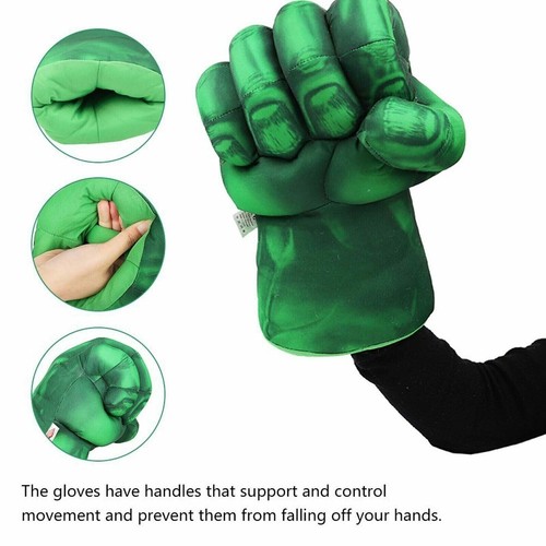 Kids green superhero gloves - kids,