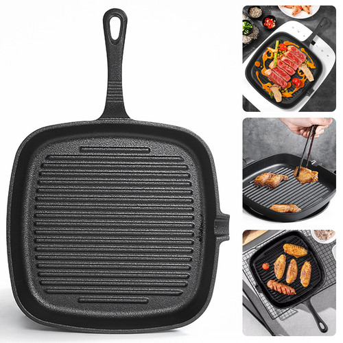 Cast iron griddle - frying, pan