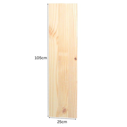 Solid pine shelf board - shelf,