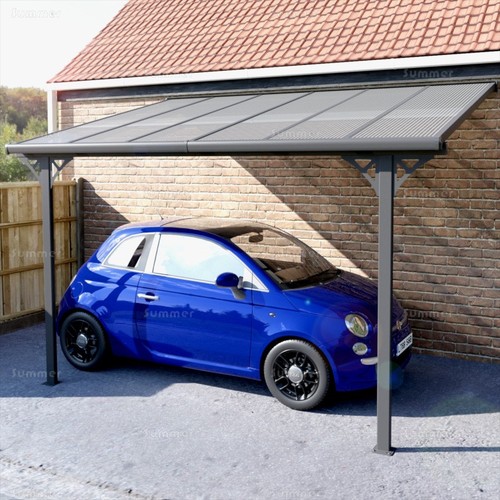 Adjustable aluminium leanto - adjustable,