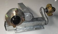 TRAILER SUSPENSION UNITS 750KG WITH HUBS 4" PCD GALVANIZED - STANDARD STUB