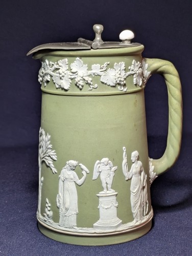Wedgwood green jasper ware - wedgwood,