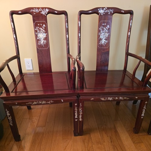 Vintage pair rosewood - of,