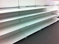 Tegometall Storage Shelf Gondola Red 1m Workshop Store Shelf Basement Shelf