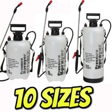 Garden Pressure Sprayer Weed Spray Bottle Hand Pump Water Plant Chemical 1L-20L 