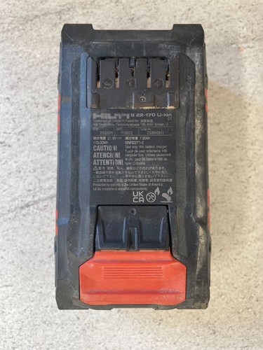 Hilti 170 ion battery - hilti,